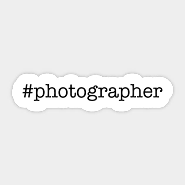 #photographer (black) Sticker by PhotoPunk